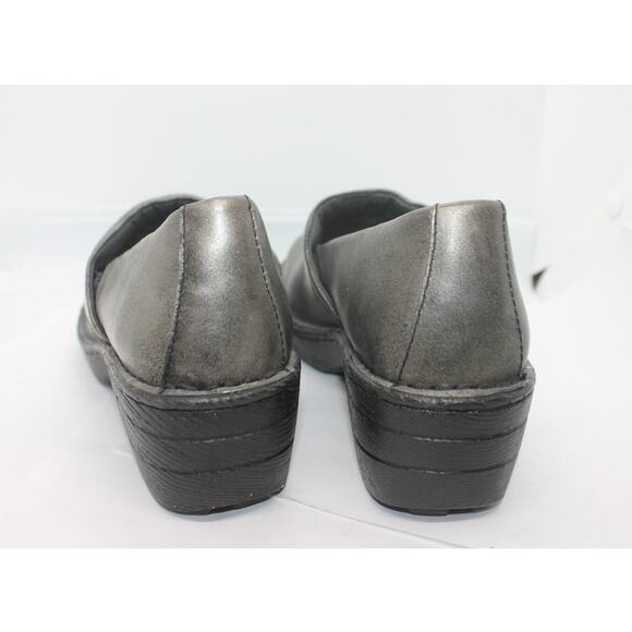 Born Toby Metallic Gray Women's Clogs sz 10 US 42EU - Picture 5 of 6